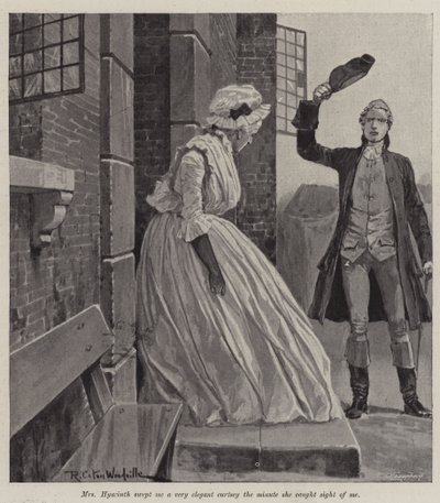 Illustration for A Colonel of The Empire, by Emily Lawless by Richard Caton Woodville junior